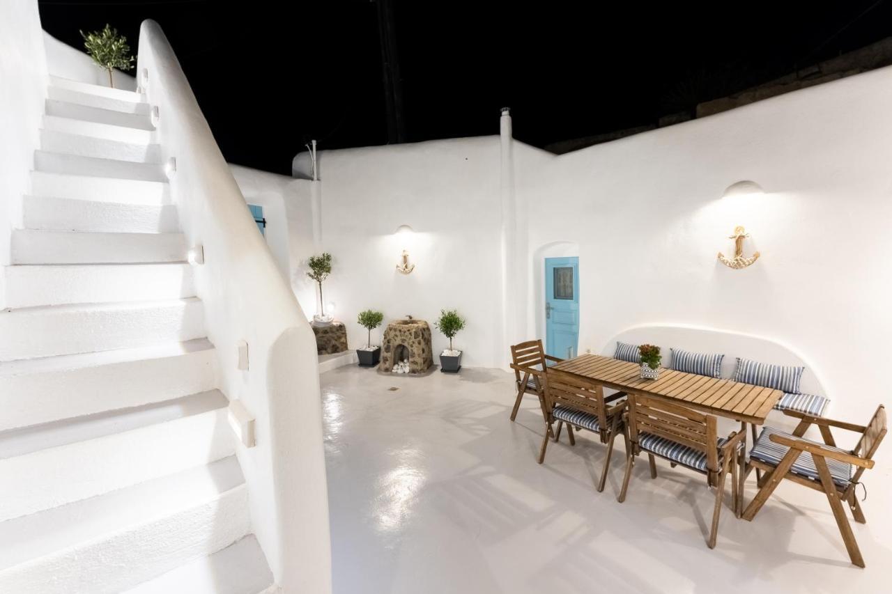 Kalamia Cave House Villa Pyrgos Kallistis Exterior photo