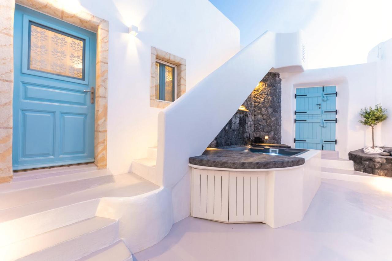 Kalamia Cave House Villa Pyrgos Kallistis Exterior photo